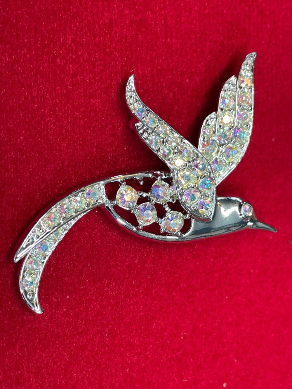 Vintage Bird of Paradise brooch designed by Sarah Coventry (Great gift for MOM!)